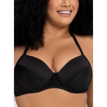 Imagem de Top C/ Bojo Banho de Mar 623.103 Feminino Recorte Liso Microfibra T. 4