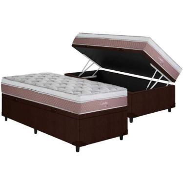 Imagem de Cama Box Baú Solteiro: Colchão Molas MasterPocket Ensacadas Herval Max
