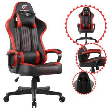 Imagem de Cadeira Gamer Escritório Para Estudos, Trabalhos e Jogos Fortrek Vicke