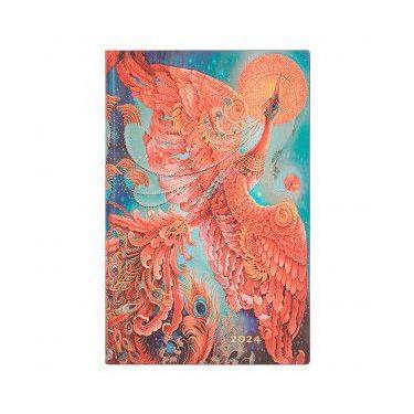 Imagem de Agenda Paperblanks 2024 Maxi Firebird FE0534-6