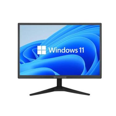Imagem de Monitor Para Computador 19 Polegadas Preto Office Barato com HDMI e VG