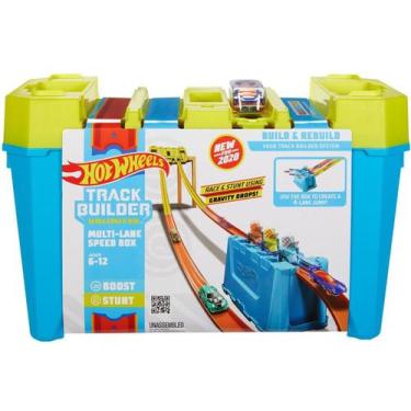 Imagem de Pista Hot Wheels - Kit Completo Stunt Box - Caixa de Obstáculos - Matt