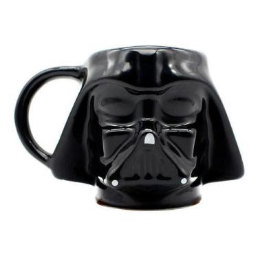 Imagem de Caneca Formato 3d Darth Vader Star Wars Galaxia 500ml Disney - Zona Cr