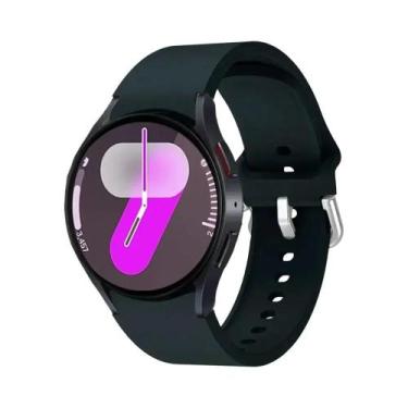 Imagem de Pulseira De Silicone Para Samsung Galaxy Watch 40mm 44mm 45mm Sem Espa