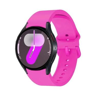 Imagem de Pulseira De Silicone Para Samsung Galaxy Watch 40mm 44mm 45mm Sem Espa