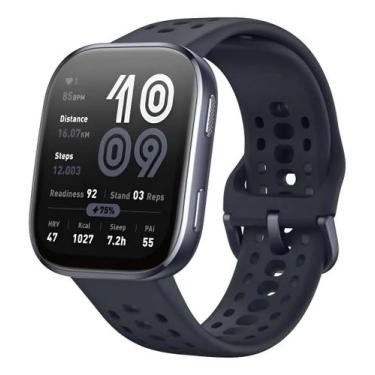 Imagem de Smartwatch Amazfit Bip Max Cinza Oferta Especial Tela Grande