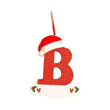 Imagem de Decoração De Árvore De Natal Com 26 Letras Em Acrílico DIY, Ornamento 
