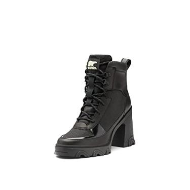 Imagem de Sorel Bota feminina de renda com salto Brex, Preto, preto., 37