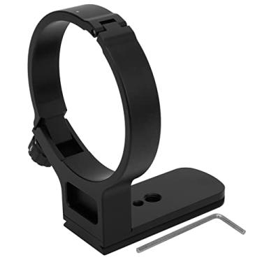 Imagem de Anel de montagem em tripé de lente, anel adaptador de montagem em tripé de lente de liga de alumínio com orifícios de parafuso de 1/4'' e 3/8'', para lente Tamron 100-400mm f4.5-6.3 Di VC USD(A035)