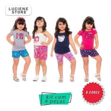 Conjunto Infanto Juvenil para Menina Moda Infantil Feminina - Catarina  Store - Conjunto Infantil - Magazine Luiza