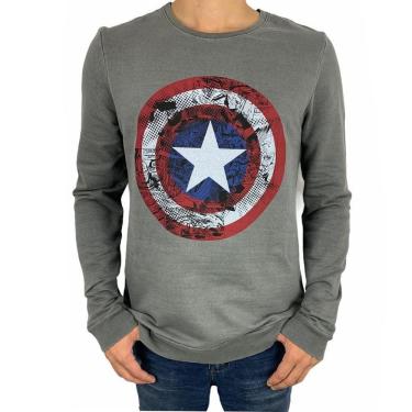 Imagem de Blusa Moletom  Masculina Estampada P10487 Cativa