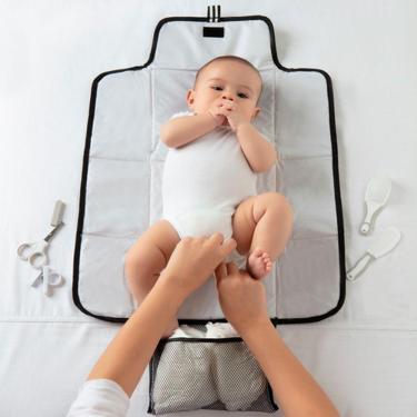 Imagem de Trocador Bebê Impermeavél c/ Bolso Portatil Buba