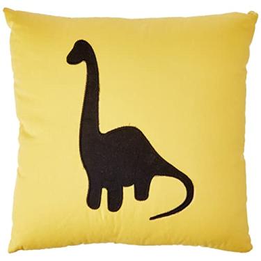 Imagem de Giz de Cor Confecções Almofada Dino Brack Amarelo