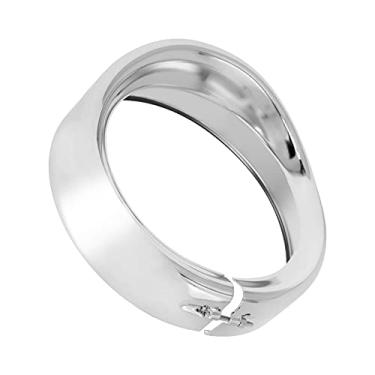 Imagem de 7 Inch Headlight Trim Ring For Harley Motorcycle Touring Road King Electra Glide Chrome