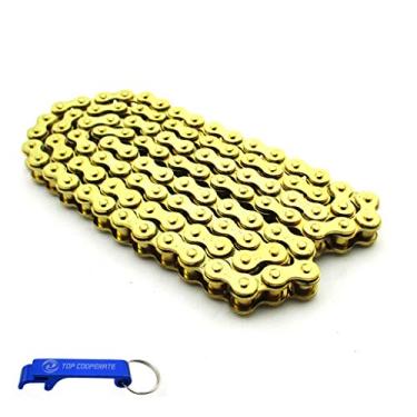 Imagem de Corrente TC-Motor ouro 420 104 elos para motocicleta de motocicleta ATV Quad Motocross China 110cc 125cc Motocross
