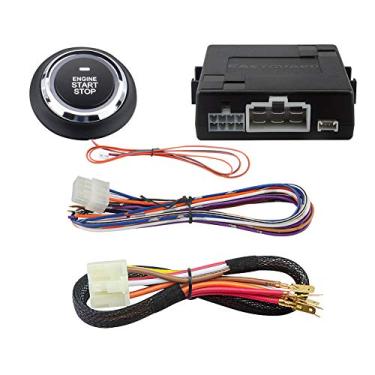 Imagem de EASYGUARD Botão de partida do motor ES002-P2, partida remota opcional para carro de mudança automática, pode funcionar com chave original DC12V