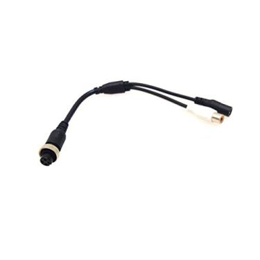 Imagem de Adaptador de 4 pinos para RCA, à prova de choque, à prova d'água, fêmea de 4 pinos para RCA (A/V), adaptador de monitor/câmera RCA para 4 pinos