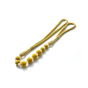 Imagem de Laços de cortina de contas de veludo simples Sem perfuração sem instalação prendedores de cortina de cortina, T5,4 pcs