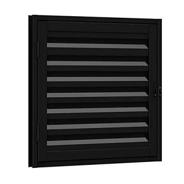 Imagem de Porta de Aluminio para Alçapão 60x60cm Riobras Preto