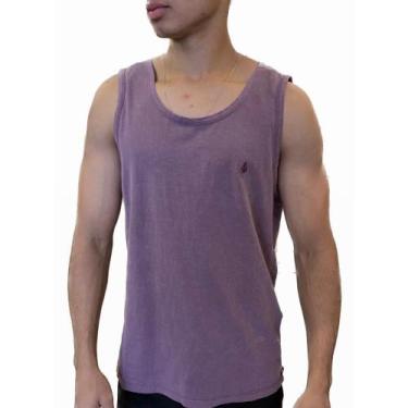 Imagem de Camiseta Regata Volcom Solid Stone Violeta