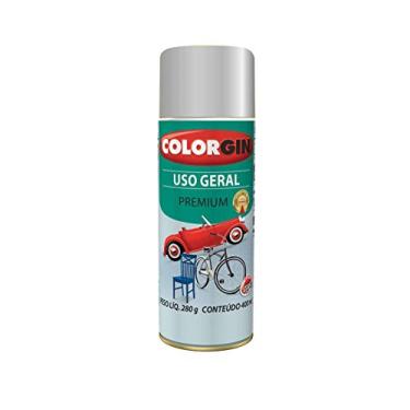 Imagem de Tinta spray Colorgin Uso Geral Primer 400ml prata real Sherwin Williams