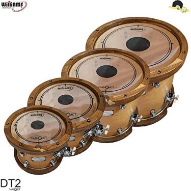 Imagem de Kit de Peles Williams - DT2 Duplo filme clear c/dot central (10″/12″/14″/16″)