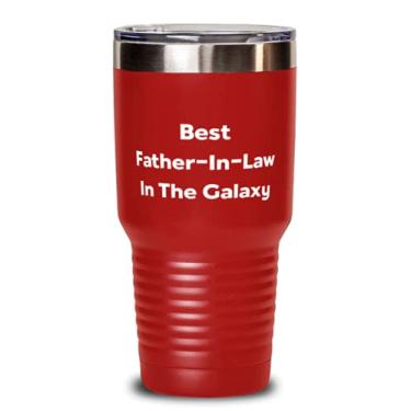 Imagem de Copo Best Father-In-Law In The Galaxy 850 g, presente de sogro do filho, copo de aço inoxidável para pai