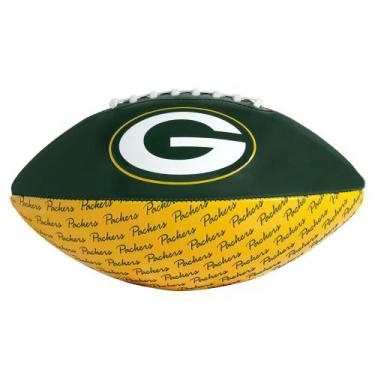 Imagem de Bola De Futebol Americano Wilson Nfl Green Bay Packers Mini