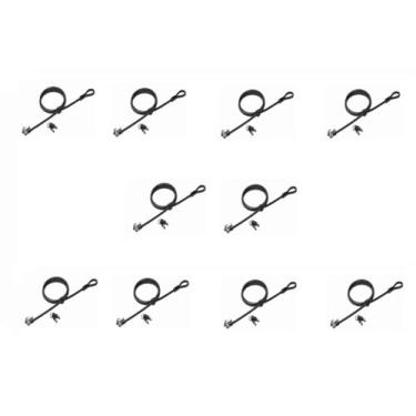 Imagem de Kit 10 Trava De Segurança N17 Para Notebook Dell Keyed Laptop Lock