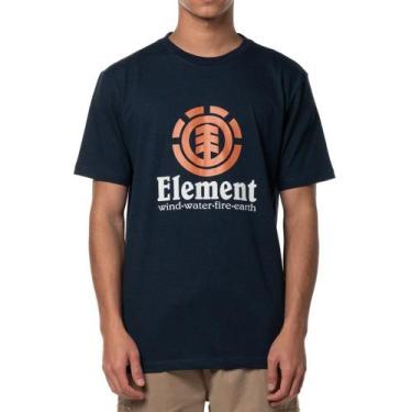 Imagem de Camiseta Element Vertical Color Marinho