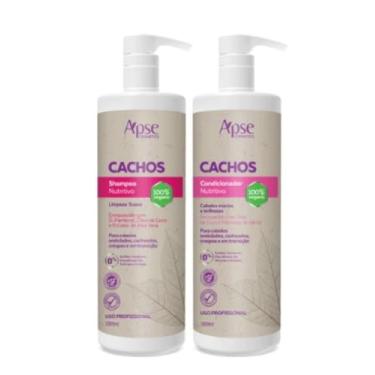 Imagem de Apse Cosmetics, Kit Shampoo e Condicionador Cachos 1 Litro Apse