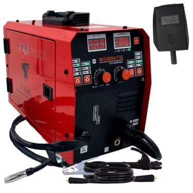 Imagem de Máquina de Solda MIG, TIG e Eletrodo 250 Multiprocesso Bivolt 9573 USK