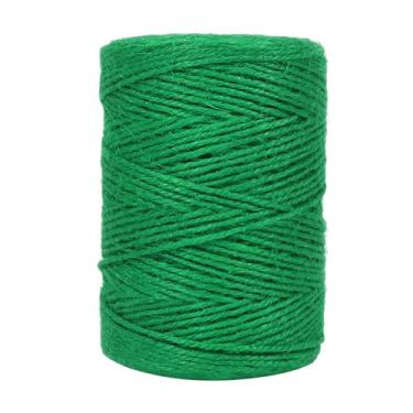 Imagem de Tenn Well Green Garden Twine, corda de juta de 2 mm para jardinagem, embrulho de presente, embalagem e artesanato faça você mesmo