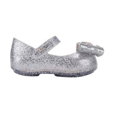 Imagem de Sapatilha Grendene Barbie Jelly Bebê Transparente Glitter