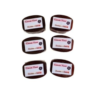 Imagem de 06 MINI SABONETES FEMME ARTESANAIS E VEGANOS DE BARBATIMÃO E MELALEUCA 50gr.