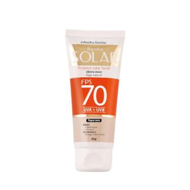 Imagem de RAINHA SOLAR - PROTETOR SOLAR FACIAL COR DE BASE FPS 70-40G BEGE NATURAL
