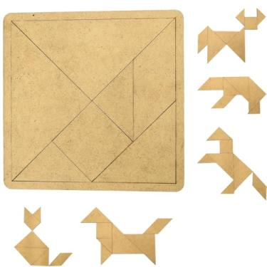Imagem de Kit 10 Jogos Tangram Educativo Quebra-cabeça Raciocínio