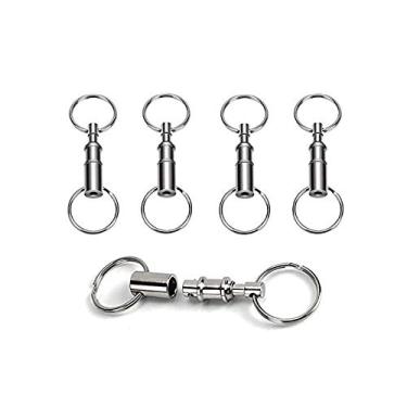 Imagem de Chaveiro prático básico com 4 unidades de liberação rápida destacável