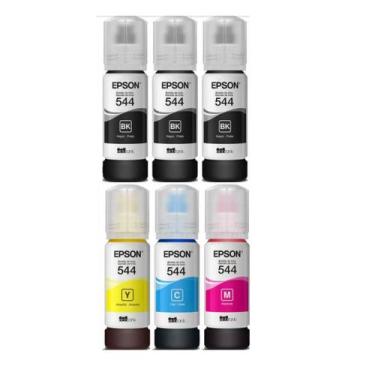 Imagem de Tinta L3150 L3110 T544 Kit T544 6 Unid - -T544