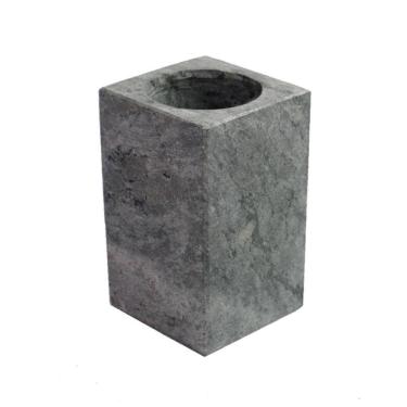 Imagem de Porta Escova de Dente Pia Bancada em Pedra Sabão 11x7cm