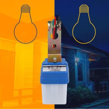 Imagem de Rele Fotoelétrico Fotocélula 6A 110v 220v Interno Externo - DNI