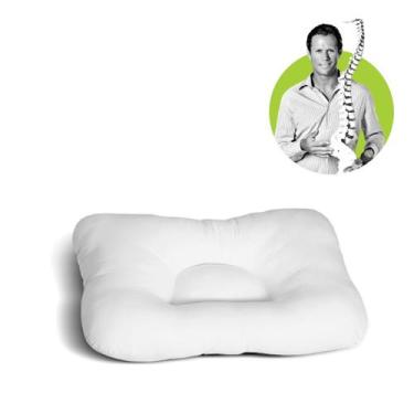 Imagem de Travesseiro Dorsal/Lateral - Conforto e Alinhamento Ergonômico - Quiro