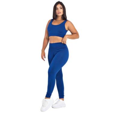 Imagem de Conjunto Fitness Top Alça + Calça Legging Basica  MAG853_902 - Dakota 