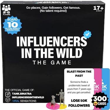 Imagem de Influencers in the Wild - Jogo de Tabuleiro para 6+ Anos, 17 Anos ou Mais