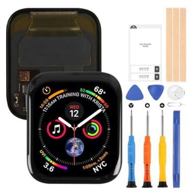 Imagem de Tela de substituição (44 mm) para Apple Watch Series 4 LCD Display Touch Digitalizador com ferramentas de reparo (preto)