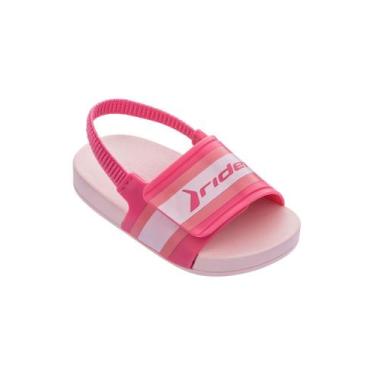 Imagem de Chinelo Slide Infantil Feminino Rider Full 86 Baby Rosa