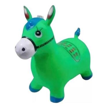 Imagem de Kit 4 Cavalinho Upa Upa Pula Pula Brinquedo Musical Infantil - Romã At