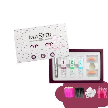 Imagem de Kit master premium completo  lash lifting brow lamination produto orig