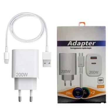 Imagem de Carregador Turbo 200w Usbc Compativel Com Xiaomi 14  Xiaomi 14 Pro  Xi