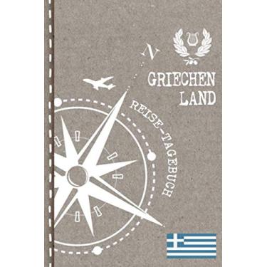 Imagem de Griechenland Reisetagebuch: Reise Tagebuch zum Selberschreiben, ca. A5 - Journal Dotted Punkteraster, Bucket List für Urlaub, Ferien Trip, Auslandsjahr, Auswanderer - Notizbuch Dot Grid punktiert